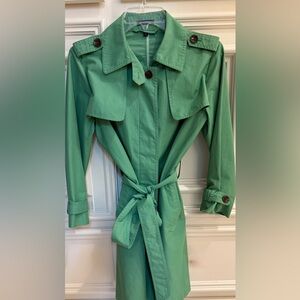 Gap Women’s Green Belted Trench Coat